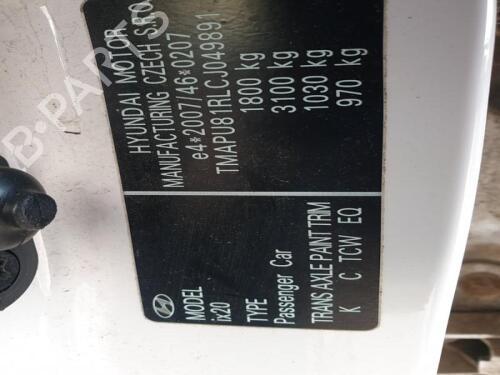 Right taillight HYUNDAI ix20 (JC) 1.6 CRDI | BP29647663C35 