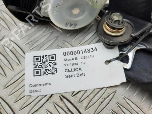 Rear right seatbelt TOYOTA CELICA Coupe (_T20_) 2.0 i 16V (ST202_, ST203_, ST202, ST203) | BP29646205I28 