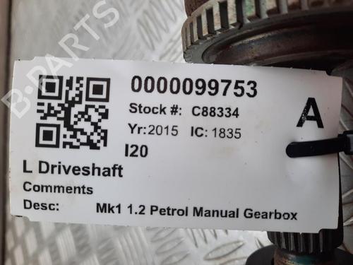 Left front driveshaft HYUNDAI i20 II (GB, IB) 1.2 | BP29648139M38 