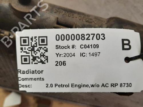 Køler PEUGEOT 206 CC (2D) 2.0 S16 | BP29647862M31