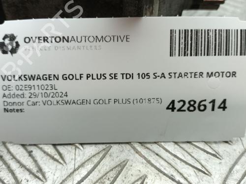 Starter VW GOLF PLUS V (5M1, 521) 1.9 TDI | BP29667423M8 