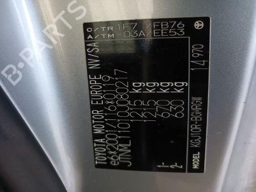 Front right seatbelt TOYOTA IQ (_J1_) 1.0 (KGJ10_, KGJ10R) | BP29658832I25 
