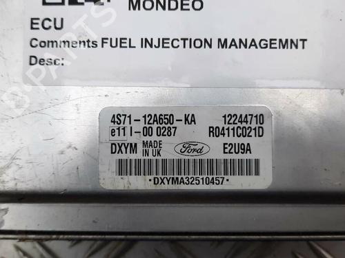 Engine control unit (ECU) FORD MONDEO III Saloon (B4Y) 2.0 16V TDDi / TDCi | BP29647555M57 