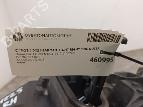 Right taillight CITROËN C3 Picasso (SH_) 1.4 VTi 95 (SH8FSC, SH8FP0, SH8FP6) | BP29681494C35