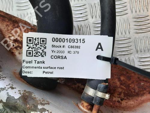 Bensintank VAUXHALL CORSA Mk I (B) (S93) 1.2 i 16V | BP29648292C62 