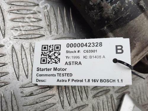 Anlasser VAUXHALL ASTRA Mk III (F) Hatchback (T92) 1.8 i 16V | BP29646716M8 