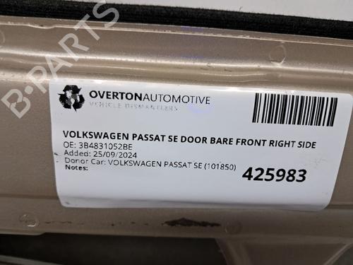 Dør høyre foran VW PASSAT B5.5 (3B3) 2.0 | BP29666664C3