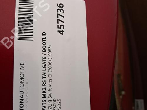 Bakluke CC/Kombi-Kupé SUZUKI SWIFT III (MZ, EZ) 1.5 (RS415, ZC21S) | BP29679957C6 