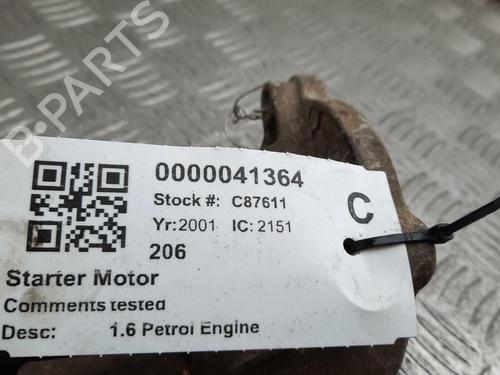 Startmotor PEUGEOT 206 Hatchback (2A/C) 1.6 16V | BP29646666M8 
