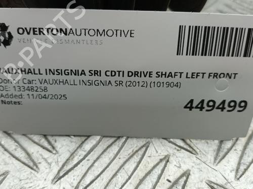 Antriebswelle links vorne VAUXHALL INSIGNIA Mk I (A) Sports Tourer (G09) 2.0 CDTI (35) | BP29676466M38 