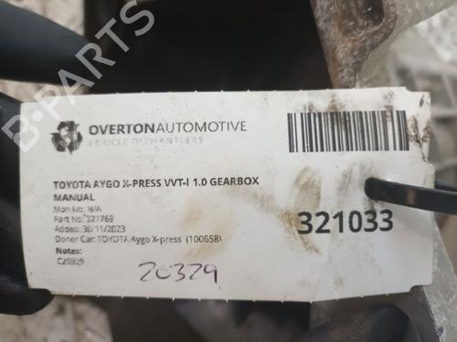 Gearbox TOYOTA AYGO (_B4_) 1.0 VVTi (KGB40) | BP29654462M3