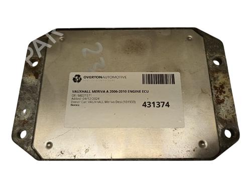 Used Engine control unit (ECU) VAUXHALL MERIVA A (X03) 1.7 CDTi (100 hp) 29668466