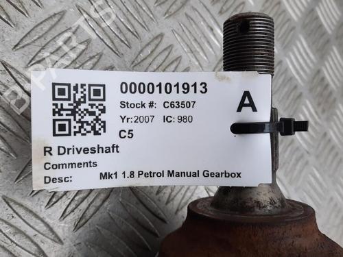Right front driveshaft CITROËN C5 II Break (RE_) 1.8 16V (RE6FYB) | BP29648169M39 