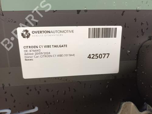 Tailgate CITROËN C1 (PM_, PN_) 1.0 | BP29666488C6 