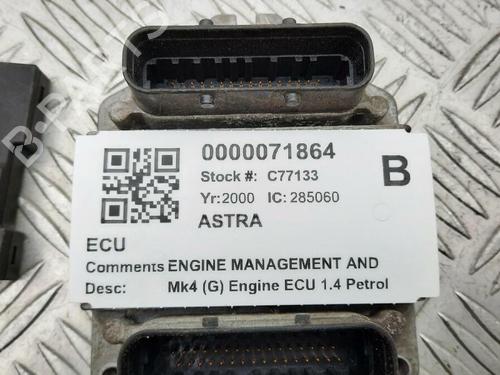 Motorstyringsenhed VAUXHALL ASTRA Mk IV (G) Hatchback (T98) 1.4 16V (F08, F48) | BP29647599M57 