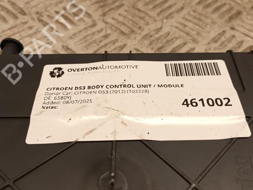 Module électronique CITROËN DS3 (SA_) 1.6 VTi 120 | BP29681499M83 