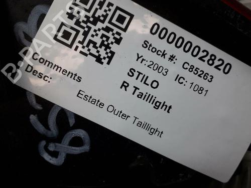 Right taillight FIAT STILO Multi Wagon (192_) 1.6 16V | BP29645323C35 