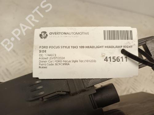 Right headlight FORD FOCUS II (DA_, HCP, DP) 1.6 TDCi | BP29684464C29