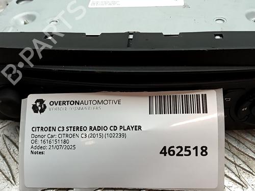 Radio CITROËN C3 II (SC_) 1.6 BlueHDi 75 | BP29682568E6 