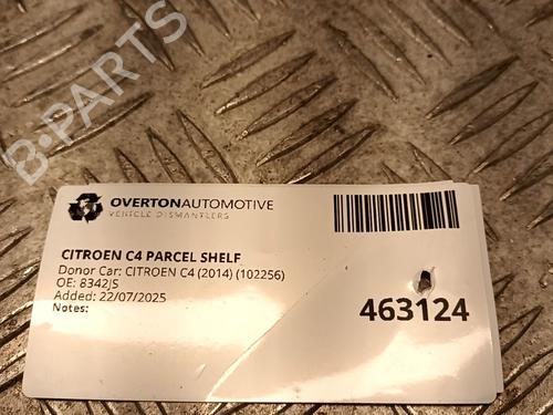 Rear parcel shelf CITROËN C4 II (NC_) 1.6 HDi 115 | BP29682905C85 