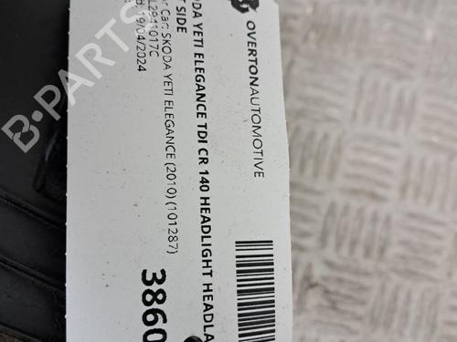 Left headlight SKODA YETI (5L) 2.0 TDI 4x4 | BP29660213C28