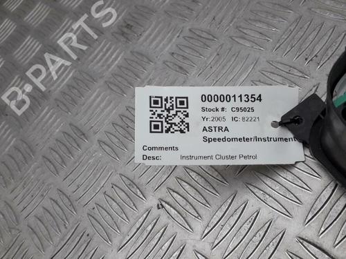 Instrument cluster VAUXHALL ASTRA Mk IV (G) Hatchback (T98) 1.4 16V (F08, F48) | BP29645877C47 