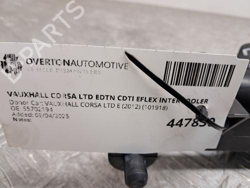 Intercooler VAUXHALL CORSA Mk III (D) (S07) 1.3 CDTI (L08) | BP29675493M30