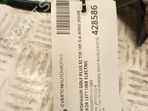 Left mirror VW GOLF PLUS V (5M1, 521) 1.9 TDI | BP29667404C26