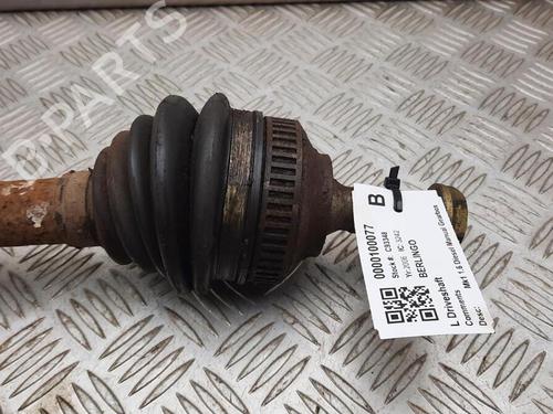 Left front driveshaft CITROËN BERLINGO / BERLINGO FIRST Box Body/MPV (M_) 1.6 HDI 90 (MB9HX, MC9HX) | BP29648159M38