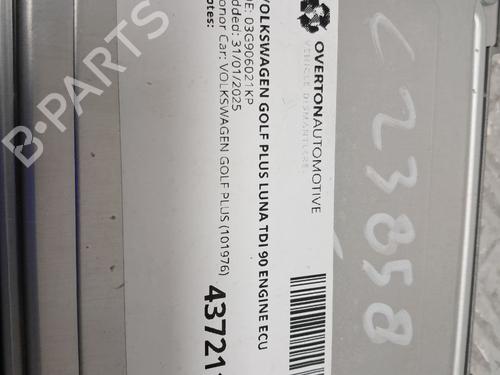 Engine control unit (ECU) VW GOLF PLUS V (5M1, 521) 1.9 TDI | BP29670806M57