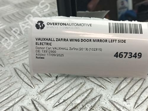 Left mirror VAUXHALL ZAFIRA Mk II (B) (A05) 1.7 CDTI | BP29685630C26 