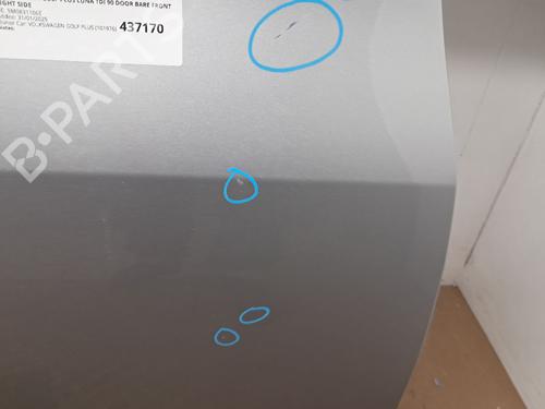 Right front door VW GOLF PLUS V (5M1, 521) 1.9 TDI | BP29670773C3 