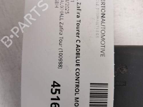 Electronic module VAUXHALL ZAFIRA Mk III (P12) 2.0 CDTi (75) | BP29677627M83 
