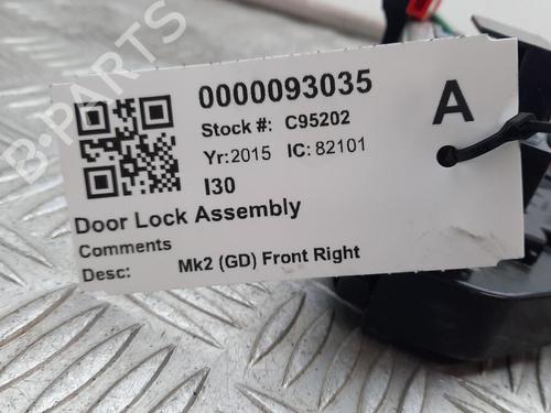 Front right lock HYUNDAI i30 (GD) 1.4 | BP29648042C97 