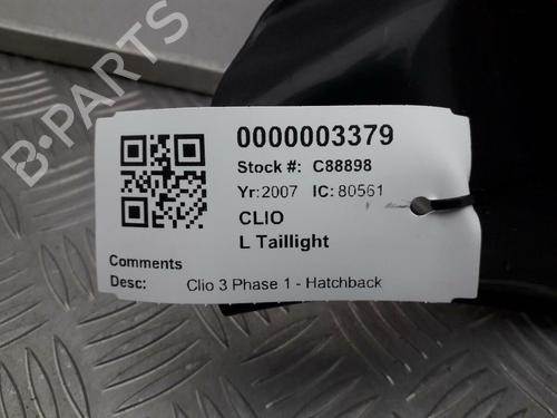 Left taillight RENAULT CLIO III (BR0/1, CR0/1) 1.2 16V (BR0P, CR0P) | BP29645392C34