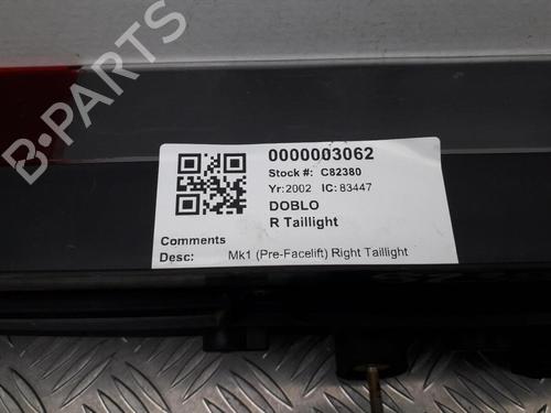 Right taillight FIAT DOBLO Box Body/MPV (223_) 1.2 (223ZXA1A) | BP29645370C35 