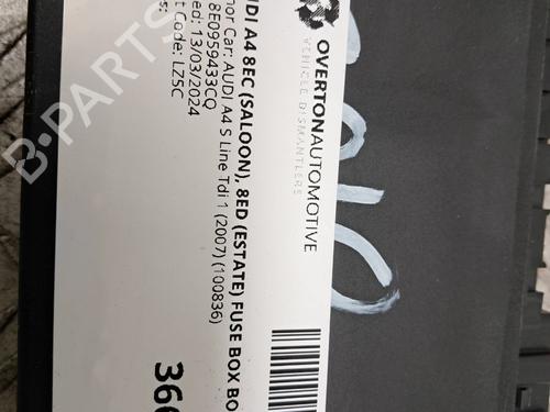 Fuse box AUDI A4 B7 (8EC) 2.0 TDI 16V | BP29658539E1