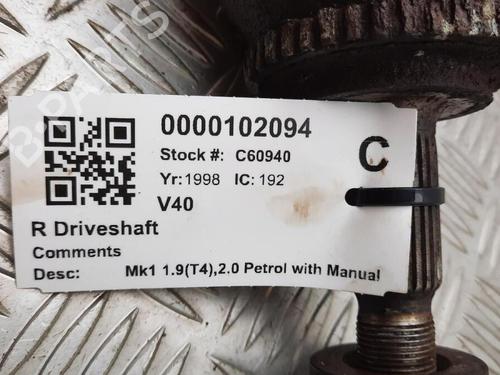 Right front driveshaft VOLVO V40 Estate (645) 2.0 T | BP29648179M39 