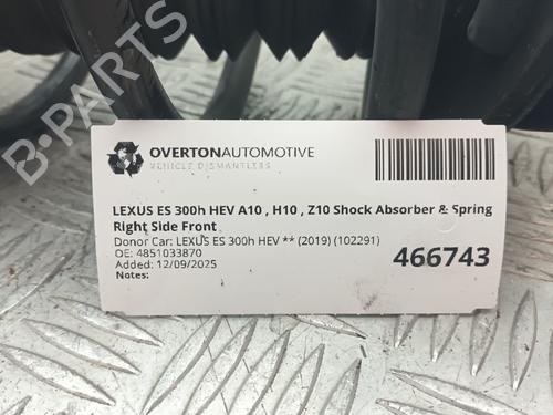 Right front shock absorber LEXUS ES (_Z10_, _A10_, _H10_) 300h (AXZH10, AXZH11) | BP29685181M17 