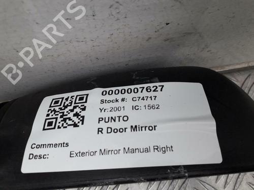 Right mirror FIAT PUNTO (188_) 1.2 60 (188.030, .050, .130, .150, .230, .250) | BP29645699C27 