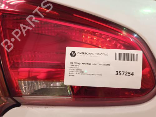 Used Left taillight KIA CEE'D (JD) 1.6 CRDi 128 (128 hp) 29657839
