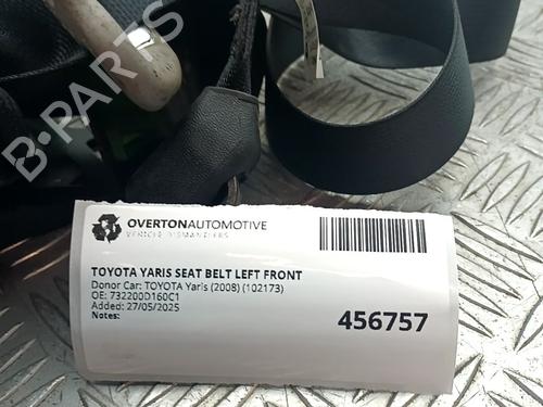 Front left seatbelt TOYOTA YARIS (_P9_) 1.3 VVT-i (SCP90_, SCP90R) | BP29679696I26 