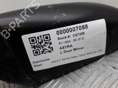 Ryggespeil venstre VAUXHALL ASTRA Mk III (F) Hatchback (T92) 1.4 i | BP29645632C26