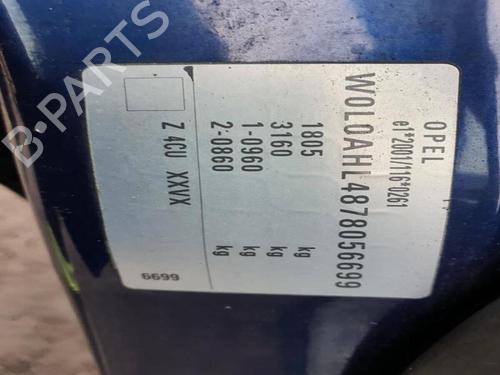 Rear left window mechanism VAUXHALL ASTRA Mk V (H) (A04) 1.8 (L48) | BP29650183C24 