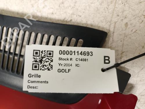 Grille VW GOLF V (1K1) 1.4 16V | BP29648400C40 
