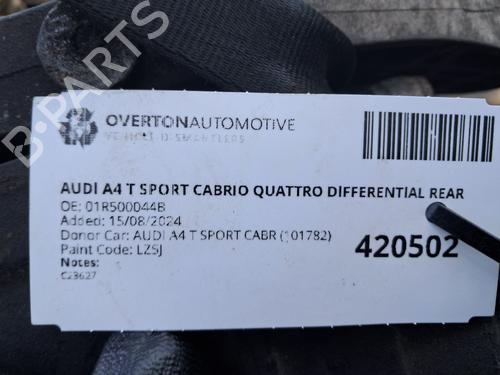Rear differential AUDI A4 B6 Convertible (8H7) 1.8 T quattro | BP29665616M24 