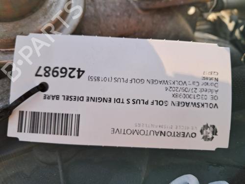 Engine VW GOLF PLUS V (5M1, 521) 1.9 TDI | BP29666985M1