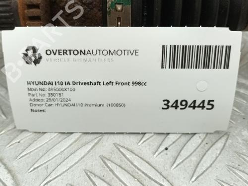 Left front driveshaft HYUNDAI i10 II (BA, IA) 1.0 | BP29657253M38