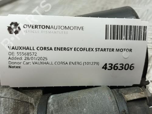 Anlasser VAUXHALL CORSA Mk III (D) (S07) 1.0 i 12V (L08) | BP29670433M8 