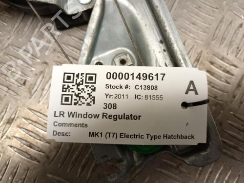 Rear left window mechanism PEUGEOT 308 I (4A_, 4C_) 1.4 16V | BP29649206C24 